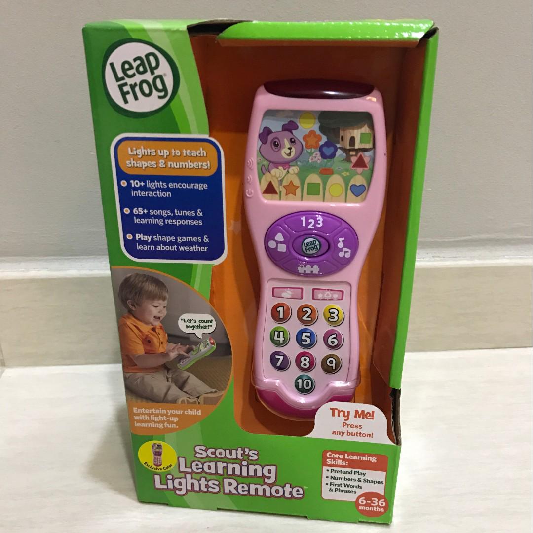 leapfrog learning lights remote