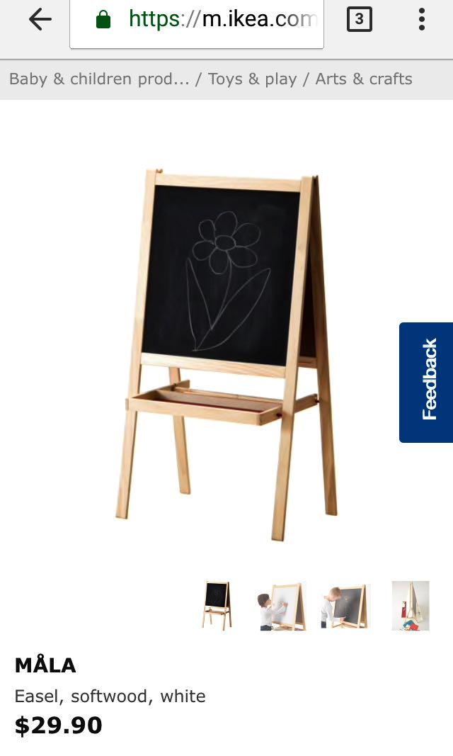 Free Standing Blackboard, Furniture & Home Living, Furniture, Other