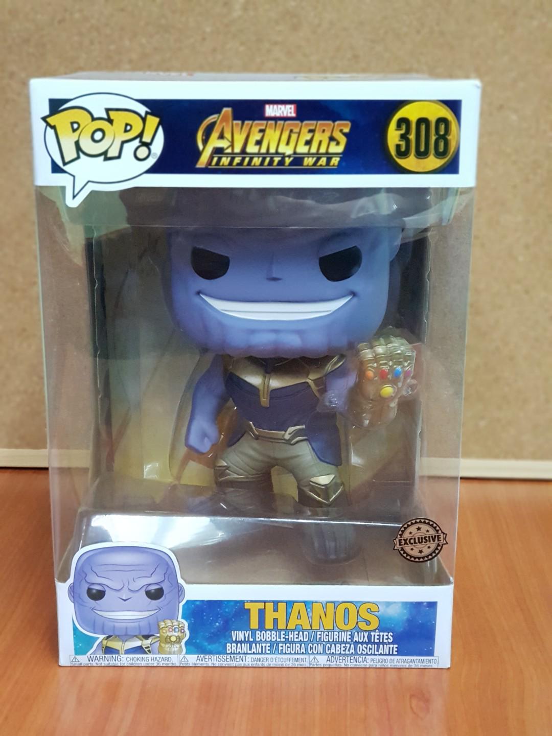 Thanos 10 Inch Marvel Avengers Infinity War Target Exclusive Funko Pop #308