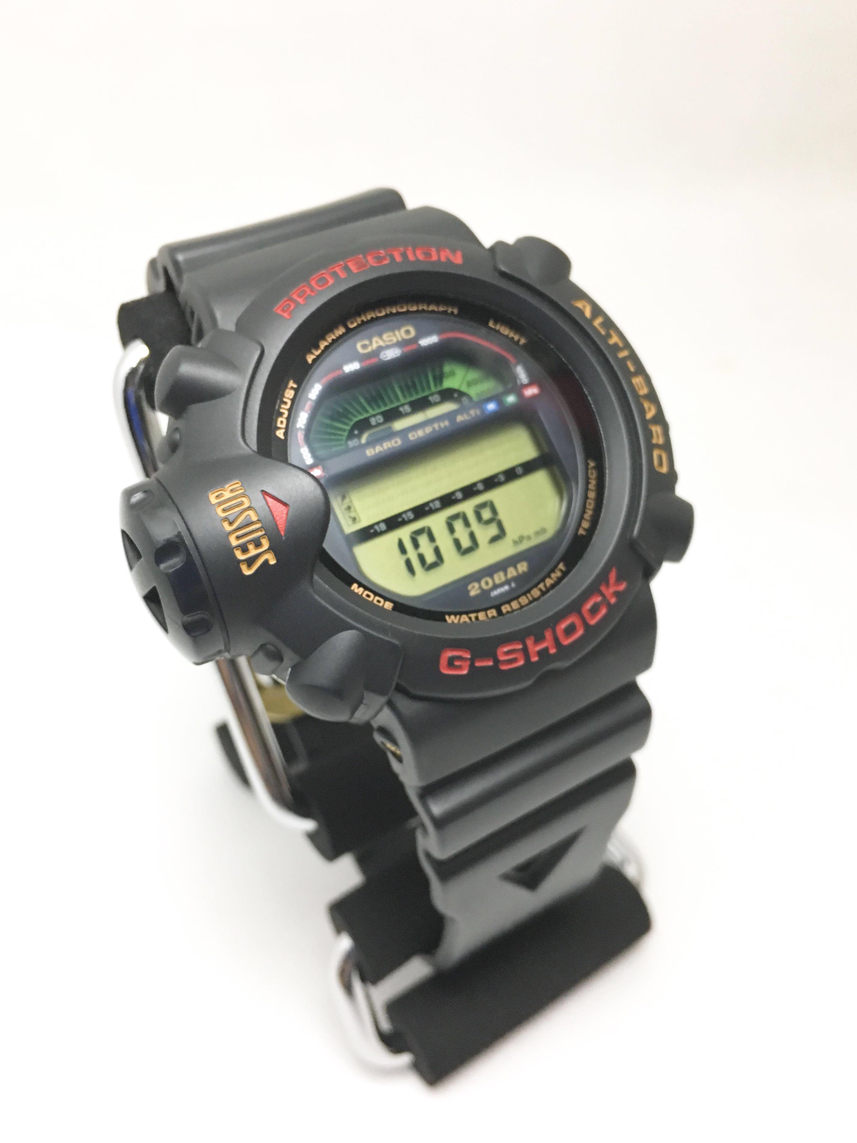 casio g shock depth meter