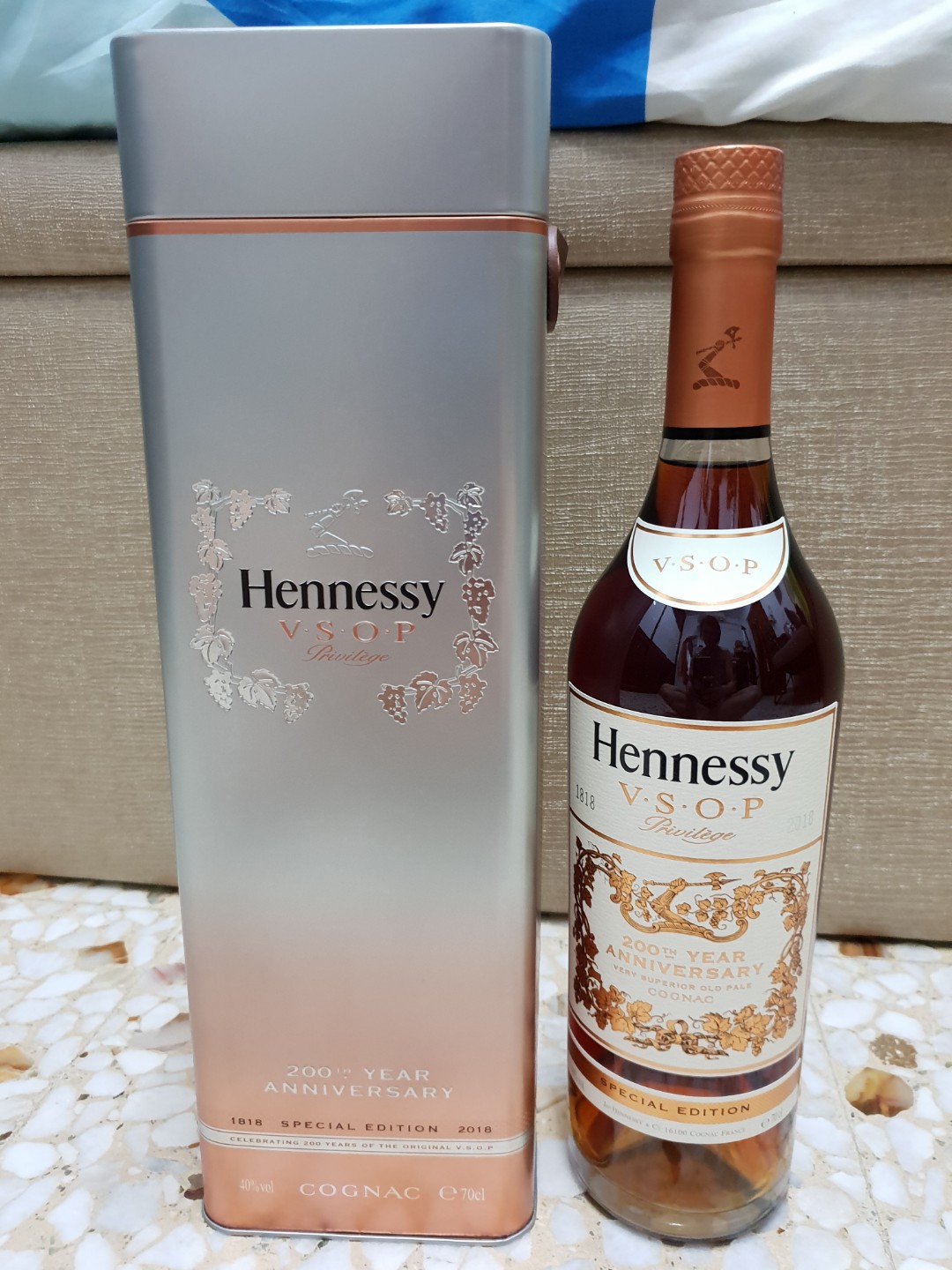 Hennessey V.S.O.P 200th Anniversary, Food & Drinks, Alcoholic