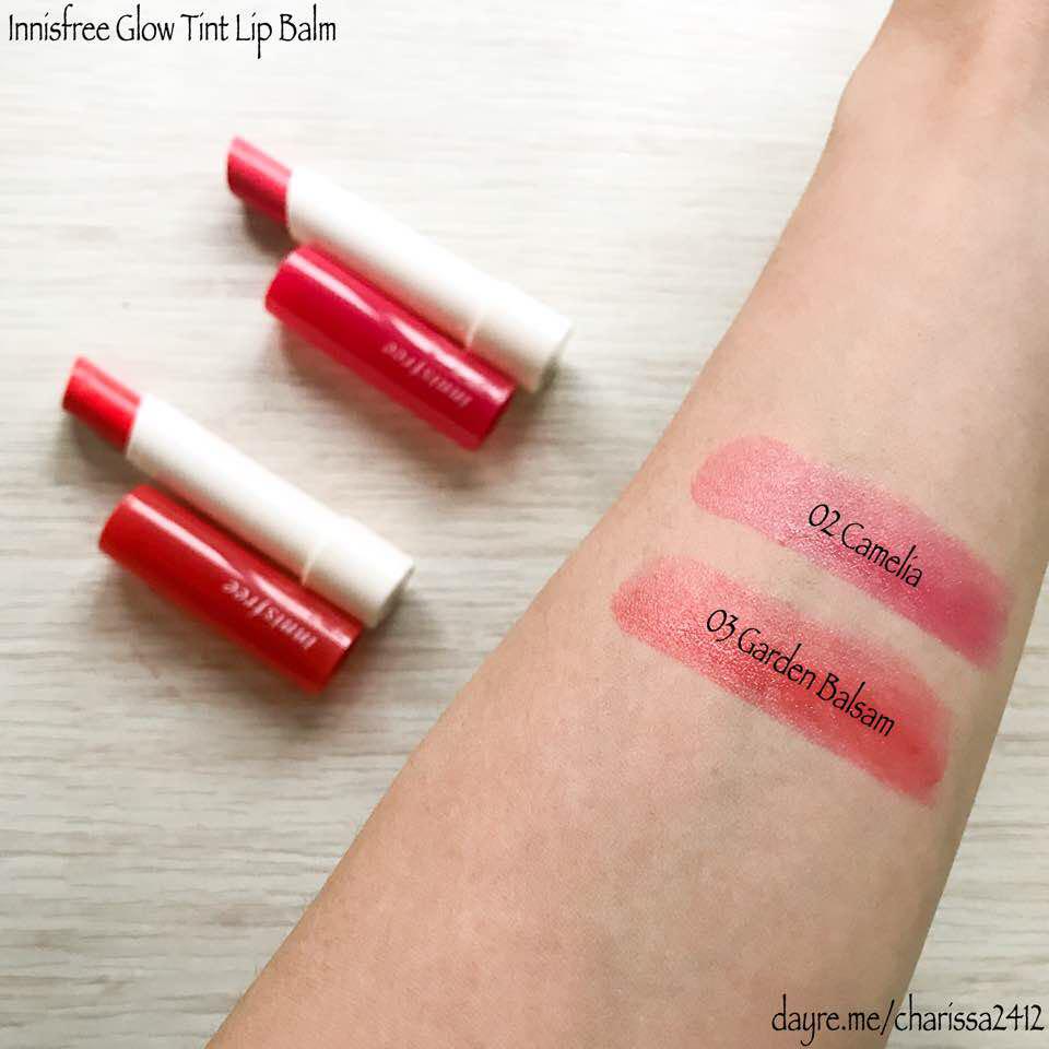 Innisfree glow store tint lip balm