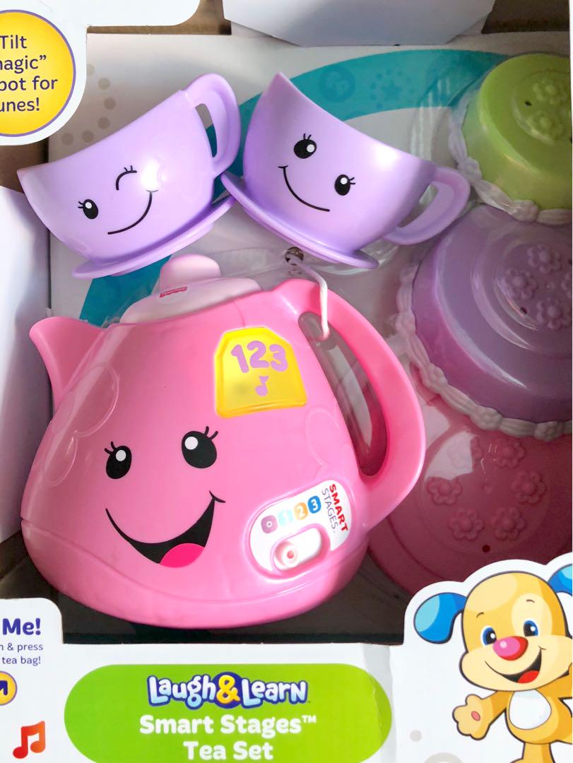In Stock Fisher Price Laugh Learn Smart Stages Tea Set Brand