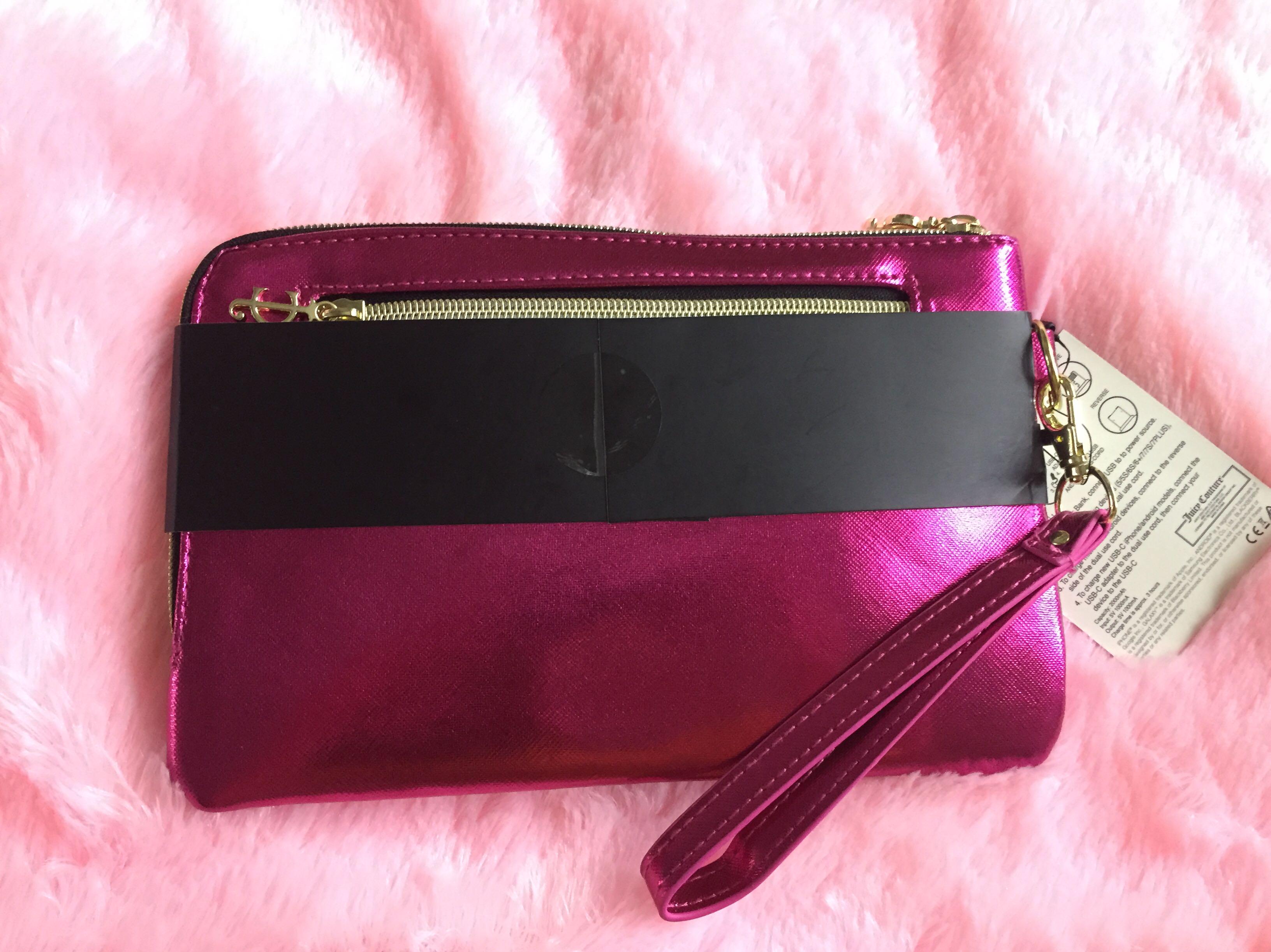Juicy couture charging cosmetic bag clearance