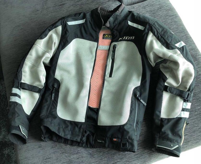 Klim Induction Jacket Mesh With Protector Pads Motorcycles Motorcycle Apparel On Carousell