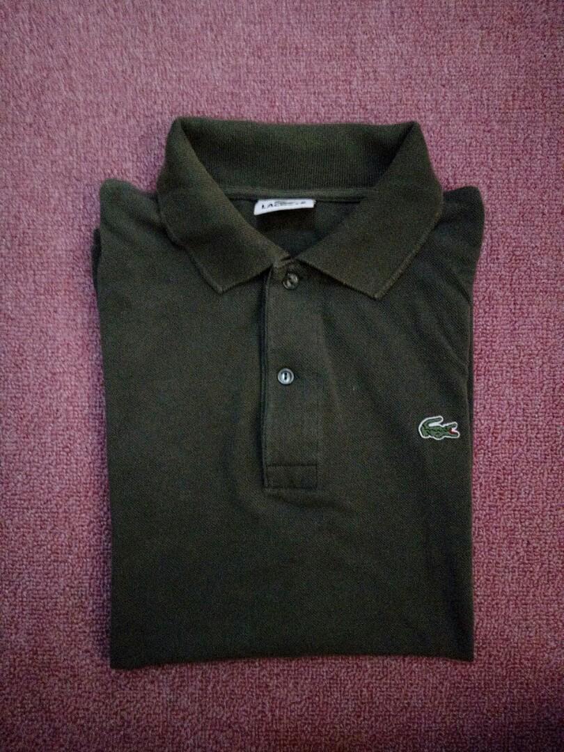 On Carousell Lacoste Army Green Polo uTXZOPik