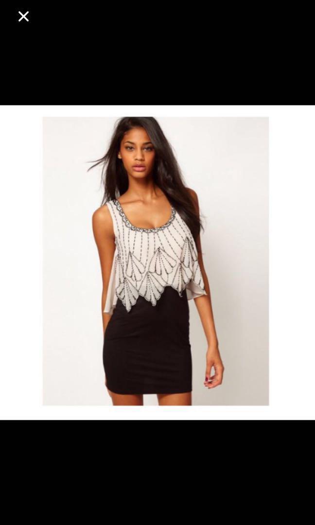 Lipsy London beaded dress Women s Fashion Dresses Sets Dresses on Carousell