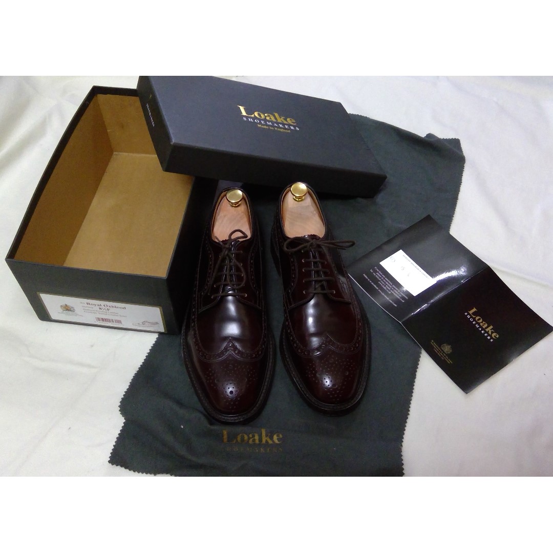 Loake Royal Burgundy Shoes Carousell