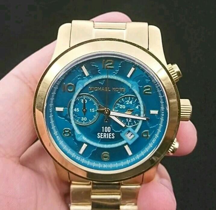 michael kors watch hunger stop oversized 100 series watch