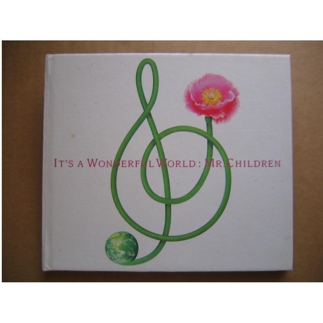 Mr Children It S A Wonderful World Cd 日本版 書型包裝內附多頁歌詞畫冊本 音樂樂器 配件 Cd S Dvd S Other Media On Carousell