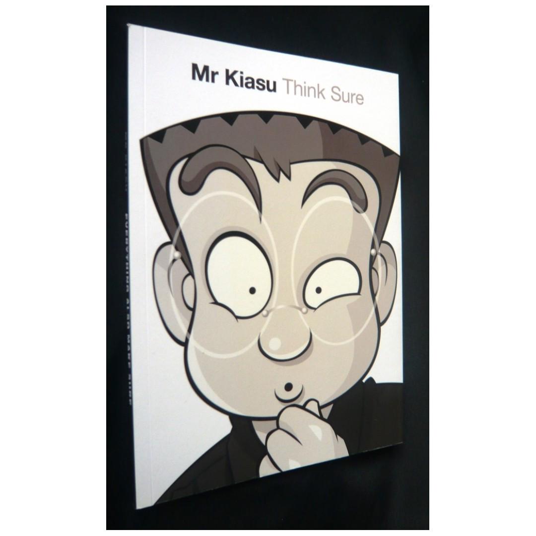 Mr Kiasu Everything Also Make Sure Think Sure Comic Strip Book