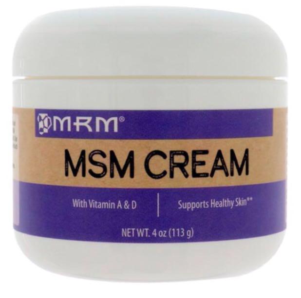 msm cream for acne
