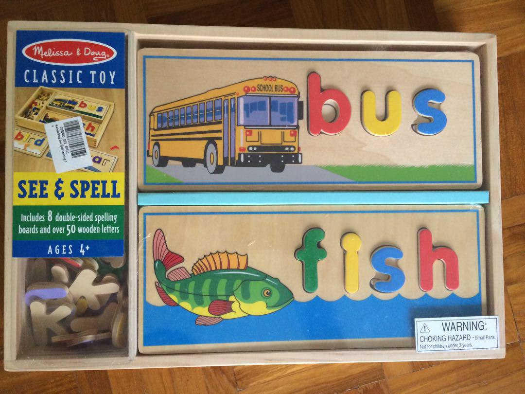 see and spell melissa and doug