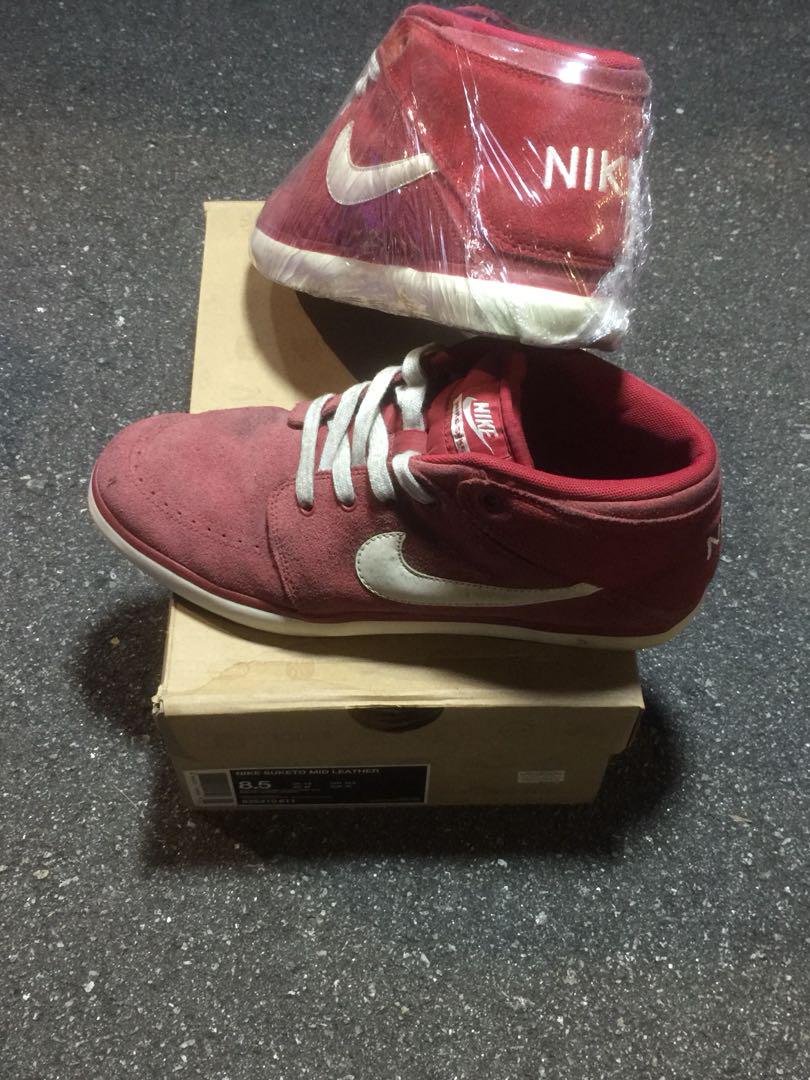 Nike suketo online mid leather