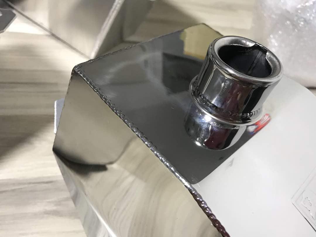Nvx 155 Aerox 8 2l Fuel Tank Stainless Steel Motorbikes
