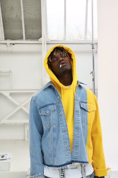 Off white levis denim jacket clearance