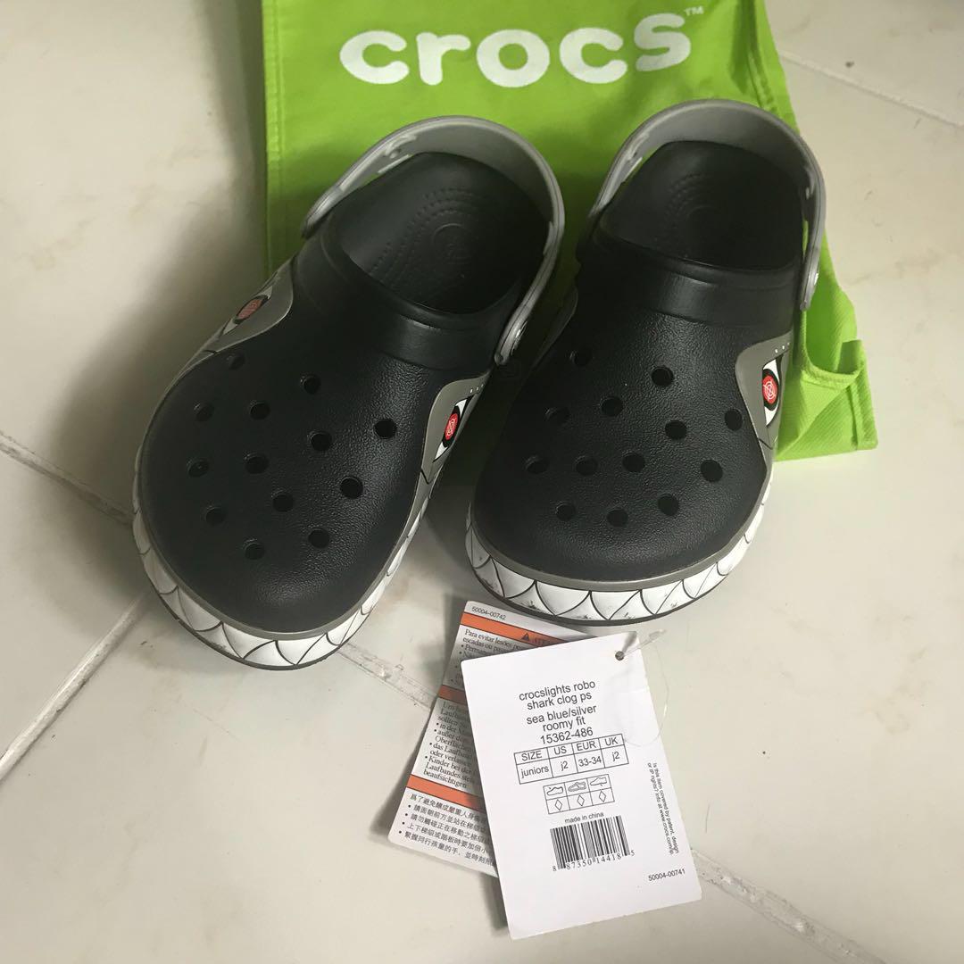 junior boys crocs