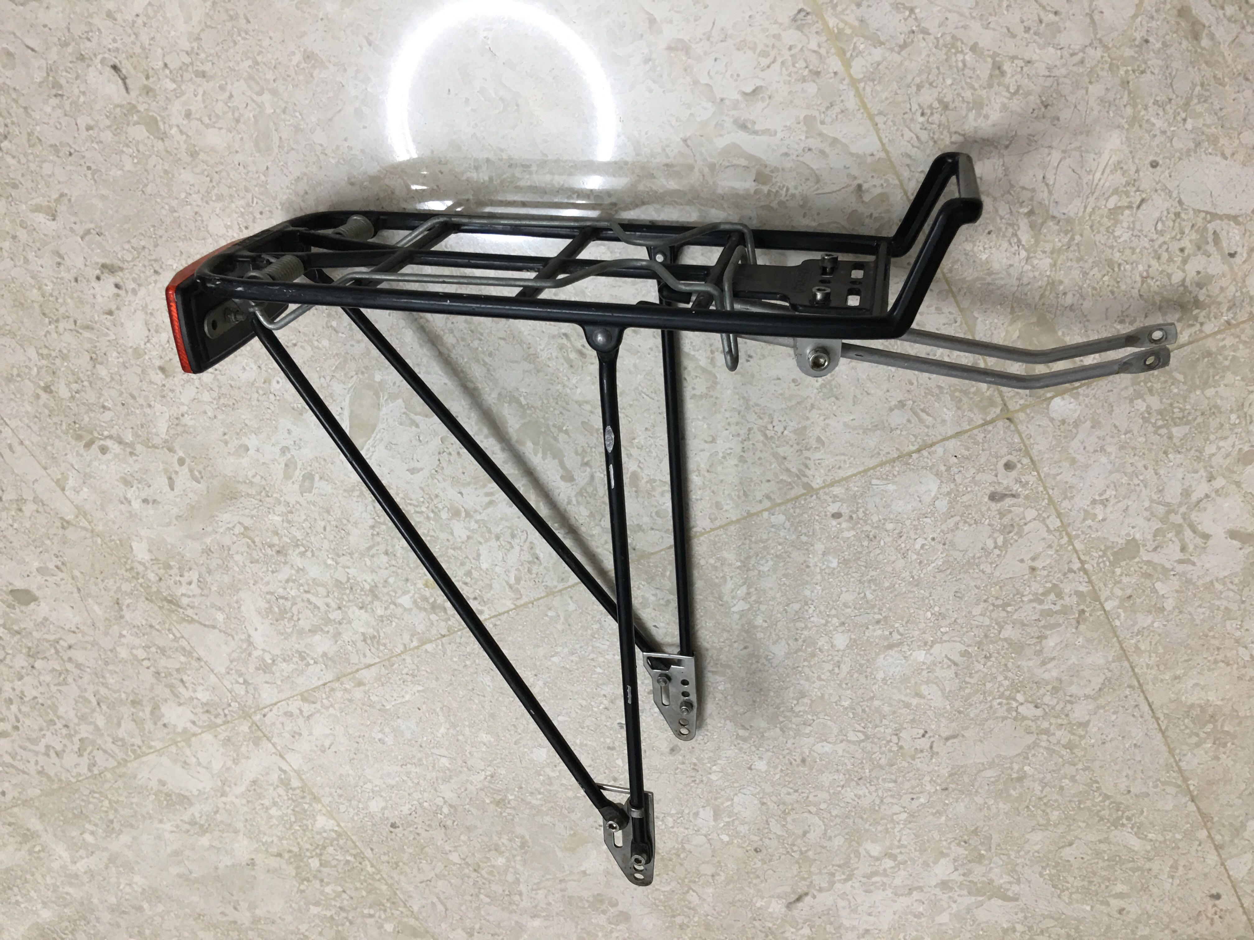 rear bike rack parts