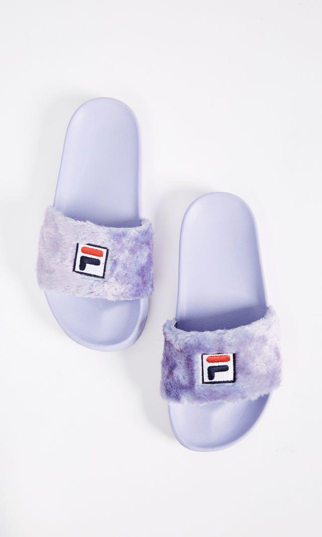 purple fila slides \u003e Clearance shop