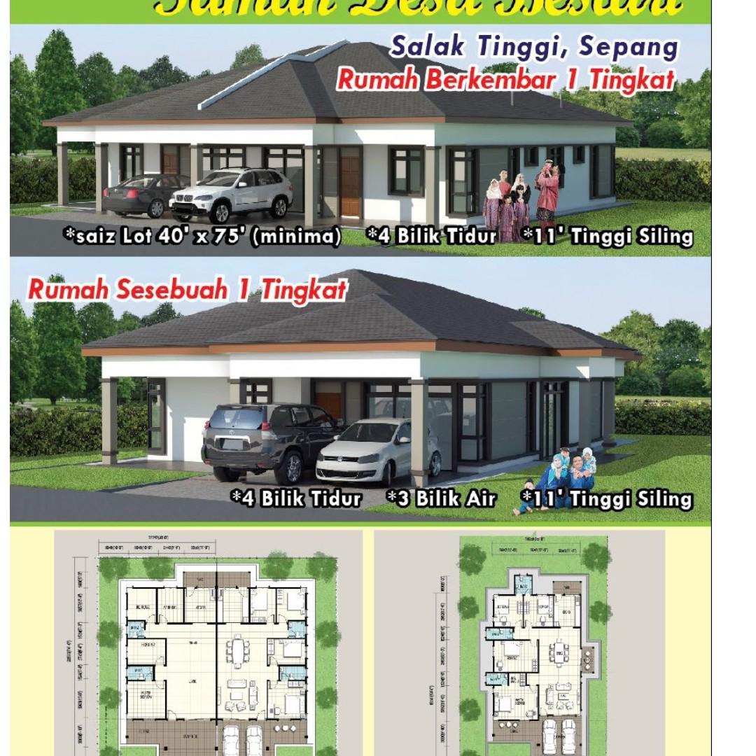 Rumah Semi D Setingkat Salak Tinggi Property For Sale On Carousell