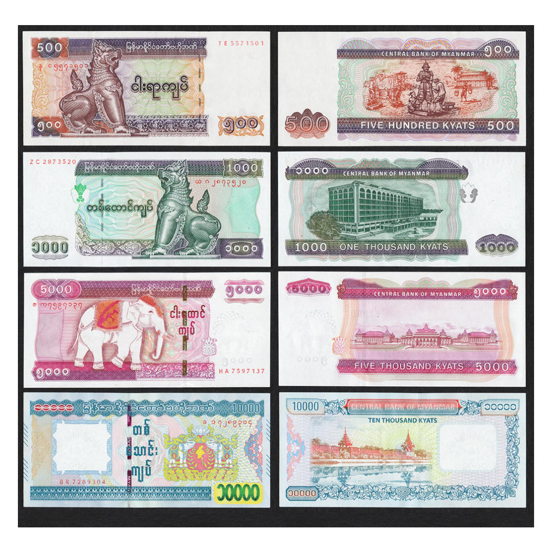 Uang Myanmar dalam Rupiah