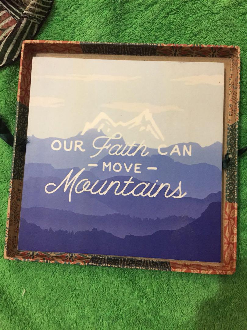 Small Bible Verse Painting With Box Home Furniture Furniture