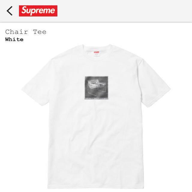 Supreme 2025 chair tee