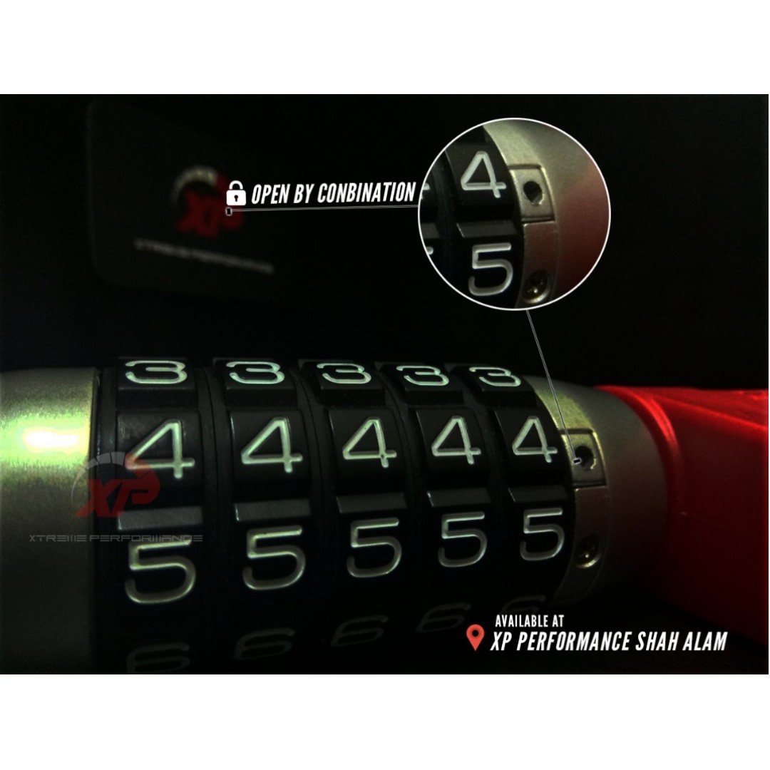 Steering Lock Jasit Lock YF12606 Number Combination Lock, Auto