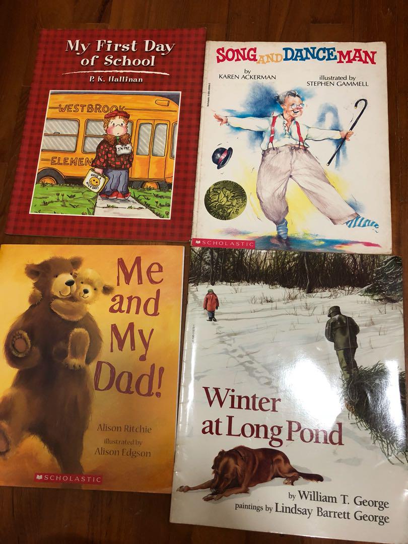 Story Books The First Day At School Sing And Dance Man Me And