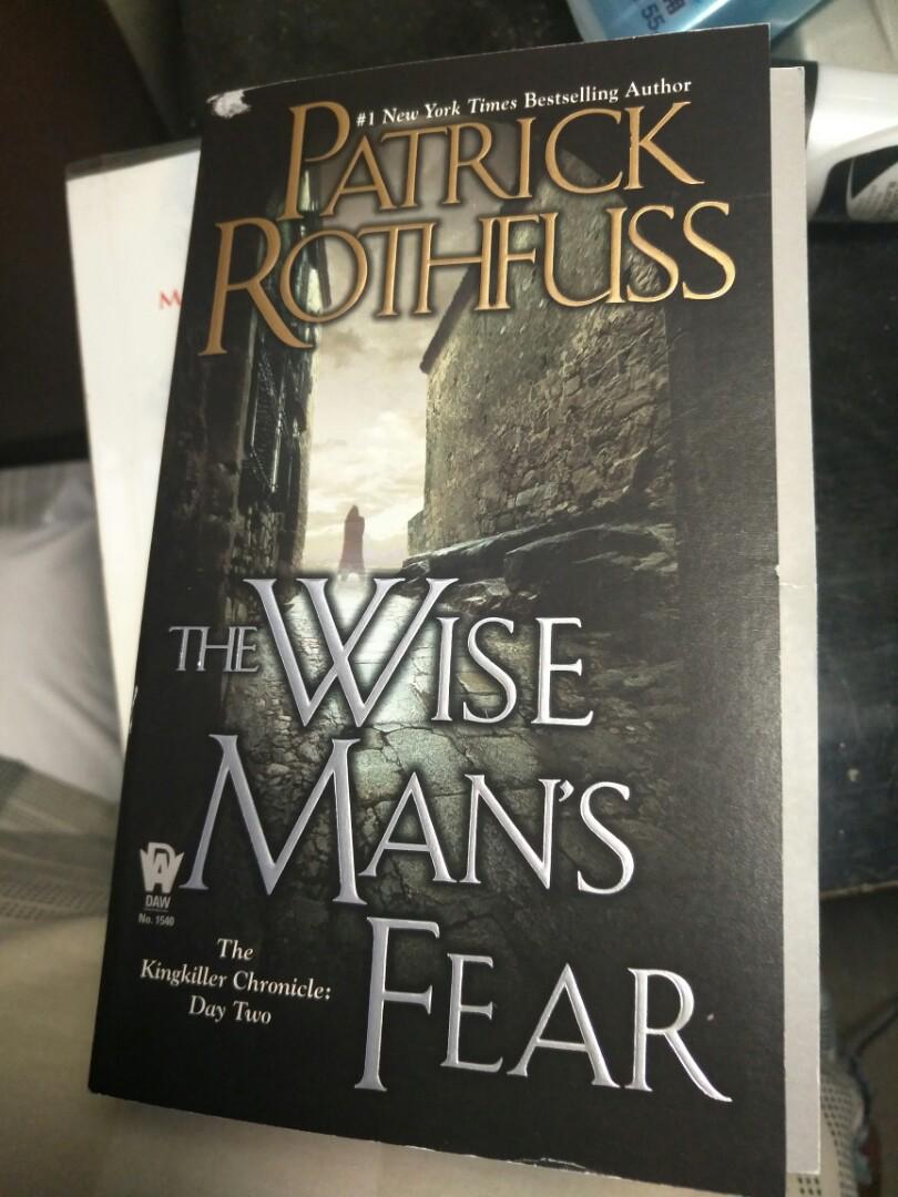 The Wise Man S Fear Patrick Rothfuss Books Stationery Fiction On Carousell