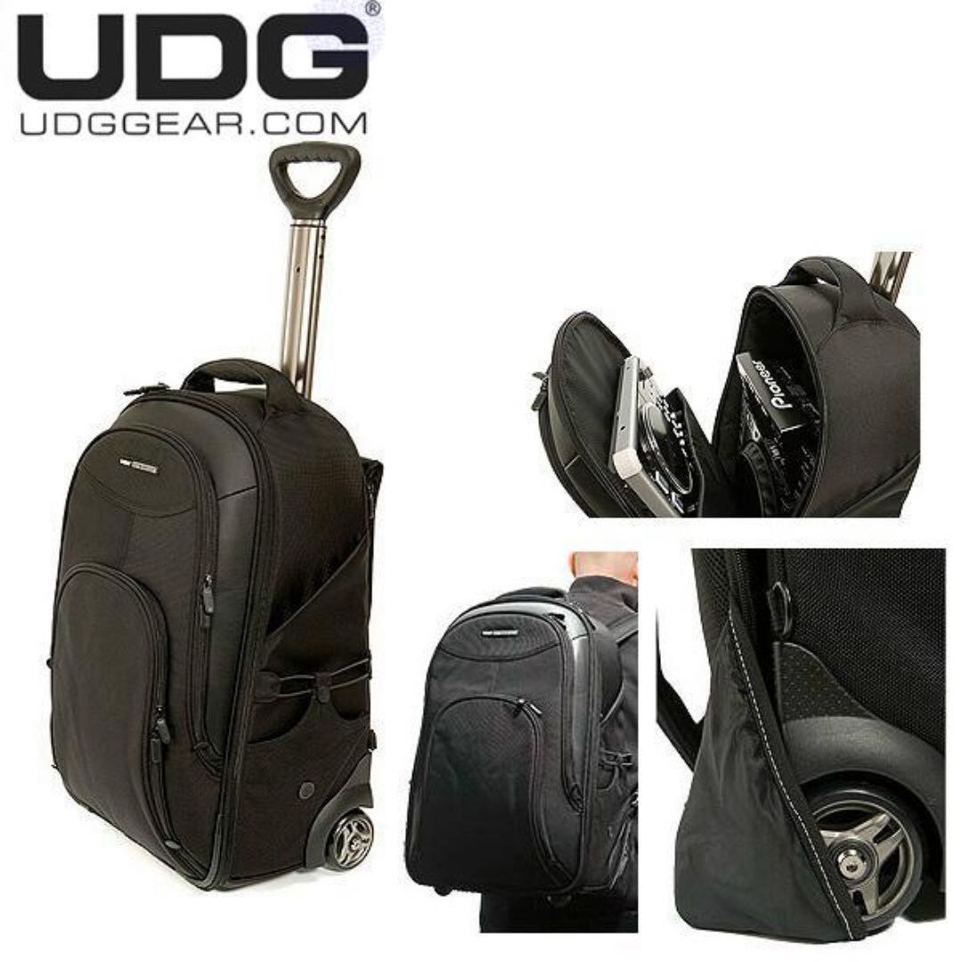 UDG Creator Wheeled Laptop Backpack 21 Inch Version 3 Black Edition