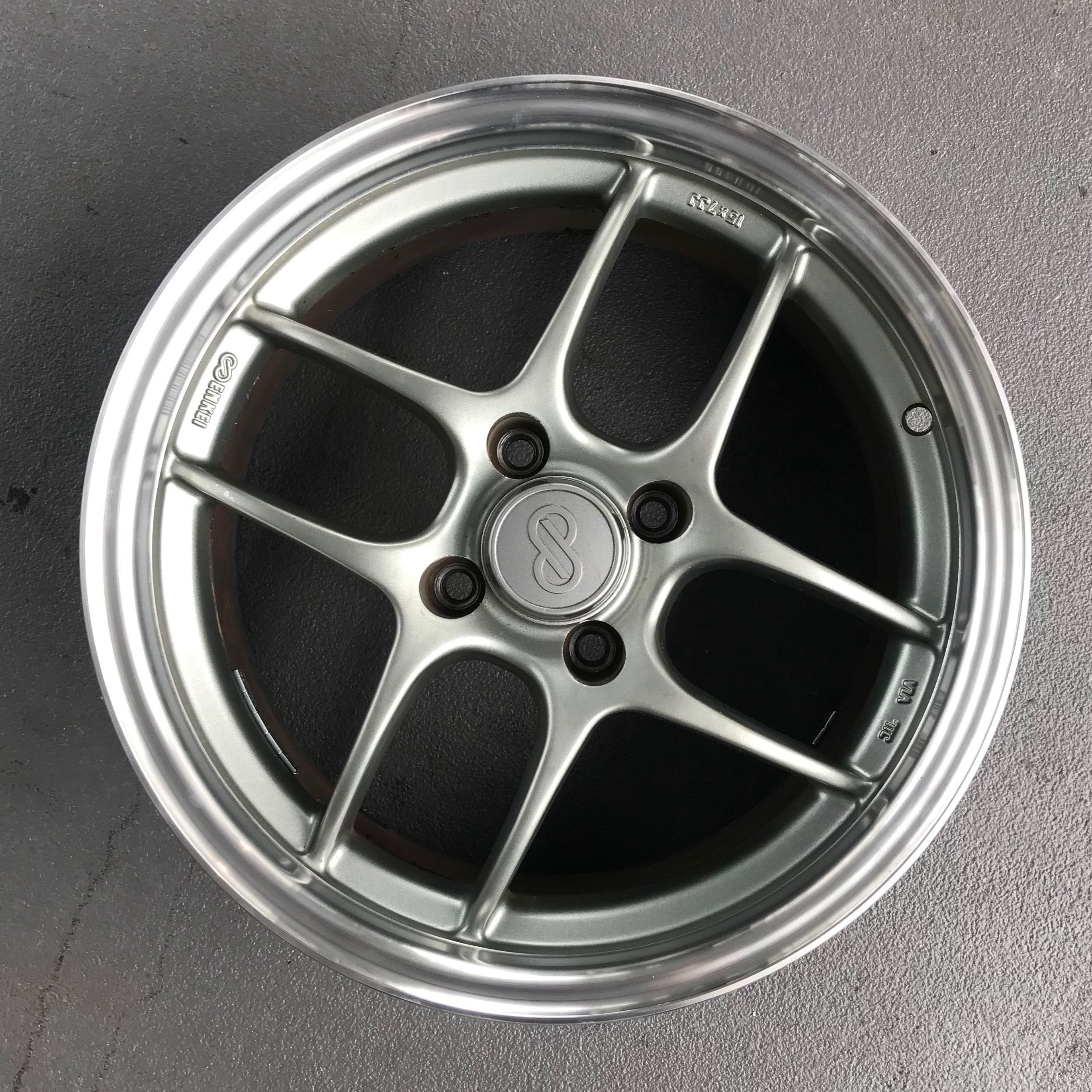 Used 15” Original Enkei Rims, Car Accessories, Tyres & Rims on Carousell