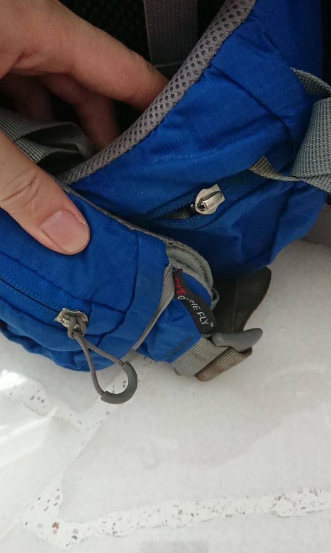 *used* Osprey POCO Plus baby hiking carrier (blue), Babies & Kids