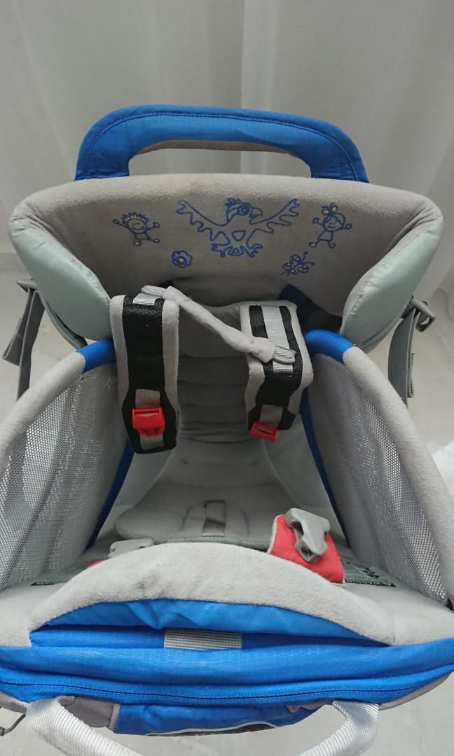 *used* Osprey POCO Plus baby hiking carrier (blue), Babies & Kids