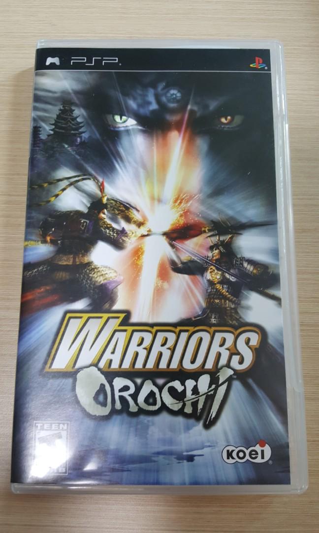 Warriors Orochi Psp Toys Games Video Gaming Video Games On Carousell
