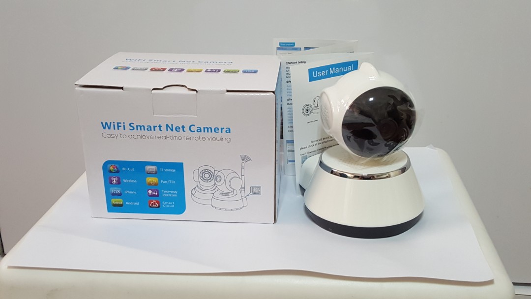Wifi Smart Camera Easy To Achieve Real Time Remote Viewing Wireless IP Camera, Furniture & Home Living, Security & Locks, Security