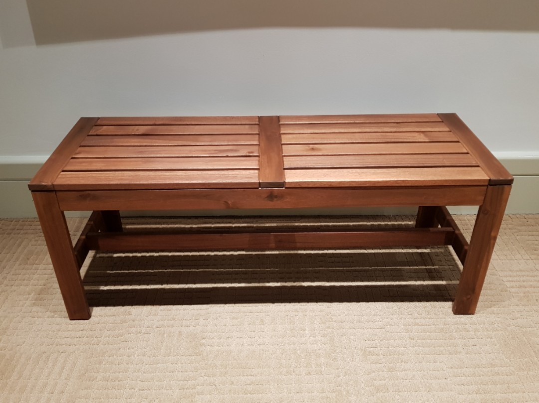 Ikea Wooden Bench Furniture Tables Chairs On Carou Photo