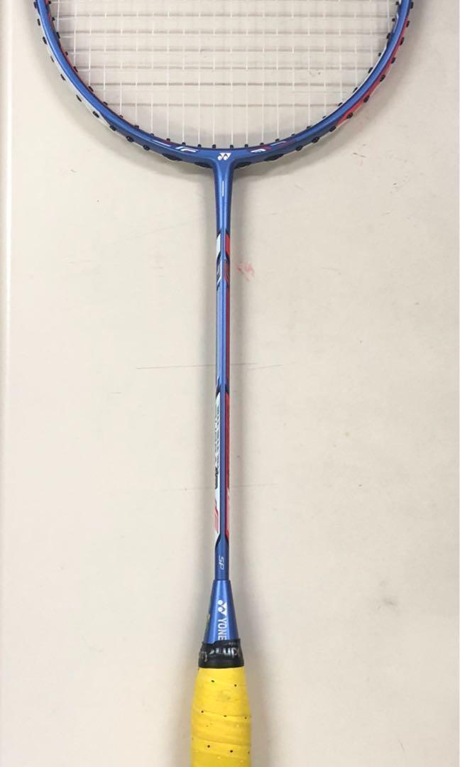 Yonex Duora 10 LCW SP 紫藍3u badminton racket, 運動產品, 運動與