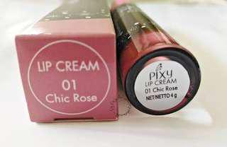 Pixy Lip Cream Chic Rose-01