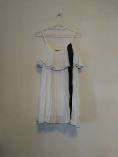 OutNet - 全新 日牌 Lip Service 女裝 白色 百摺 上衣 B1164246685864705110