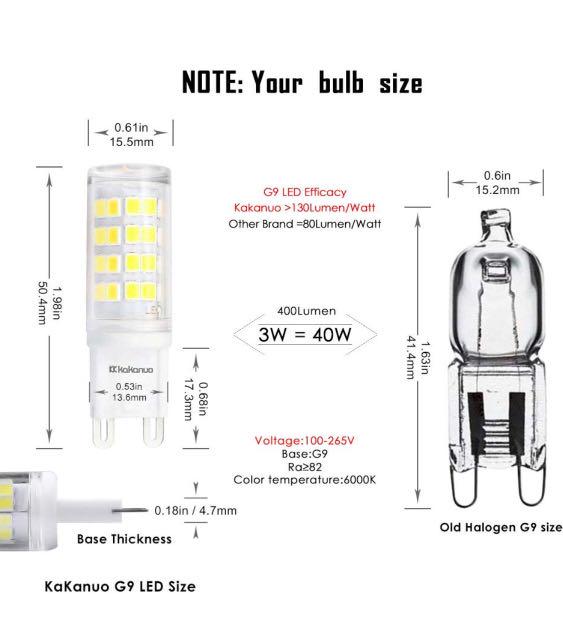 Kakanuo g9 led bulb cheap