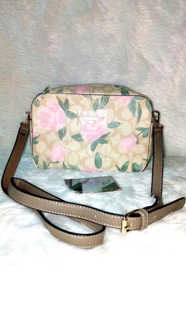 coach floral sling bag
