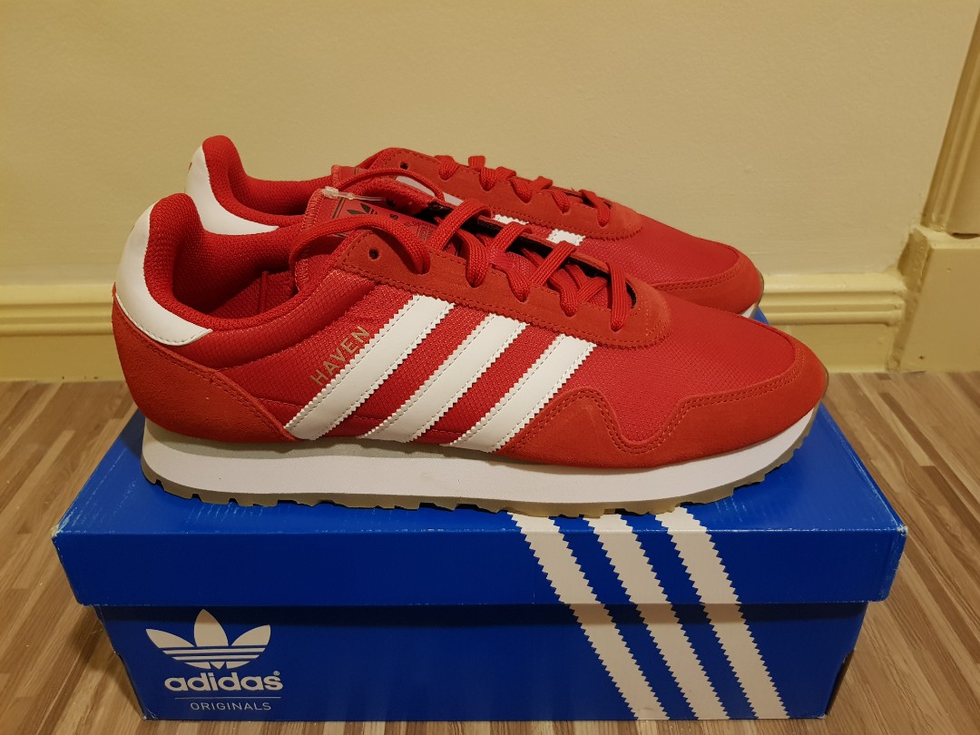 adidas haven shoes red