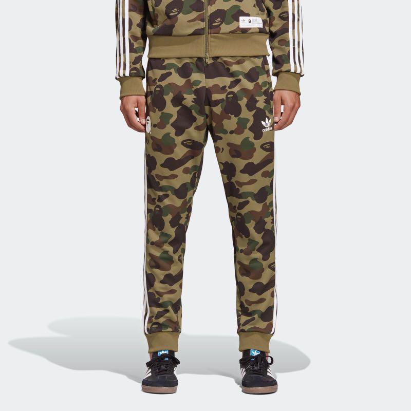 olive green adidas track pants