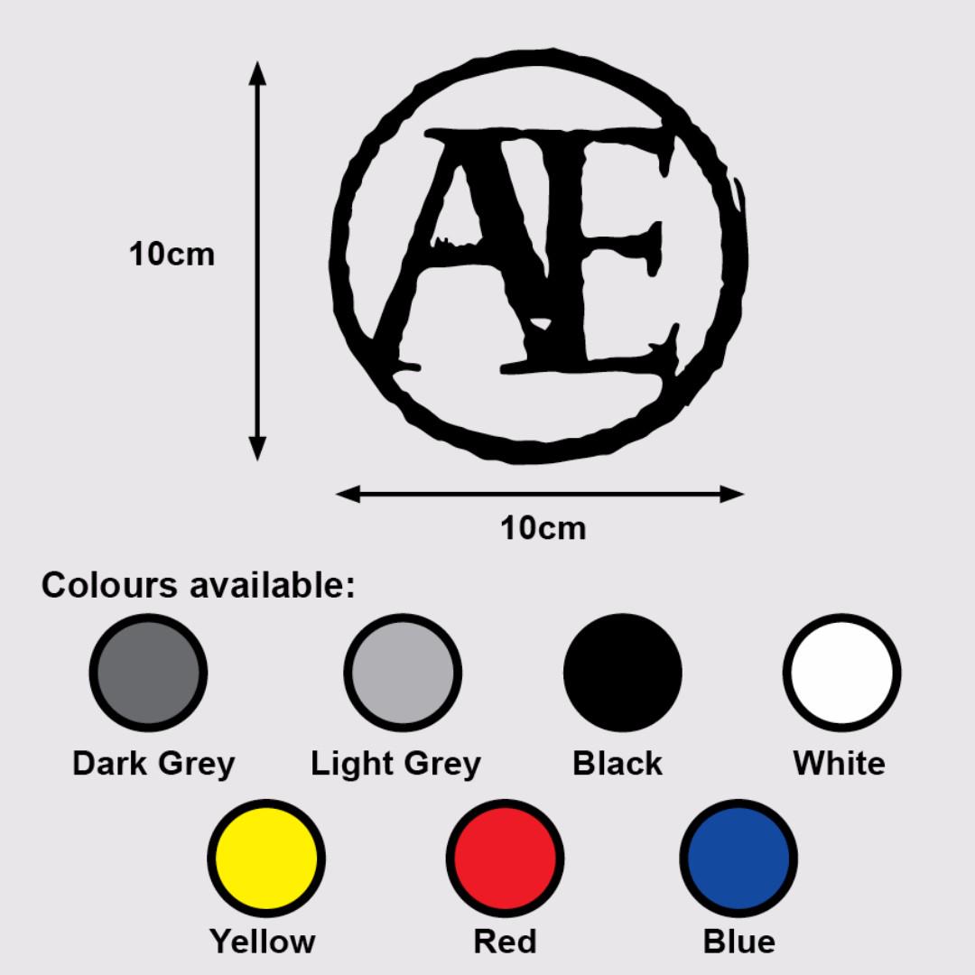 Arch Enemy Logo Premium Vinyl Sticker Melodic Death Metal