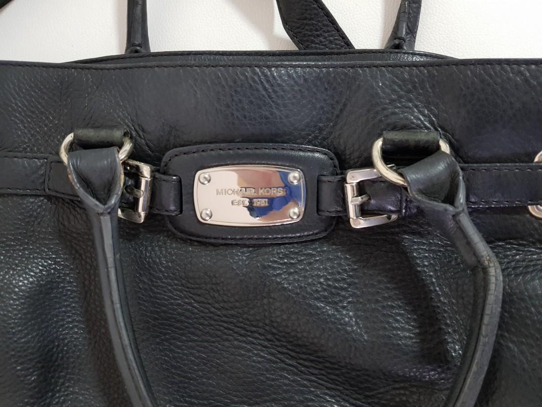 Michael Kors Hamilton Bag Black - $30 - From D