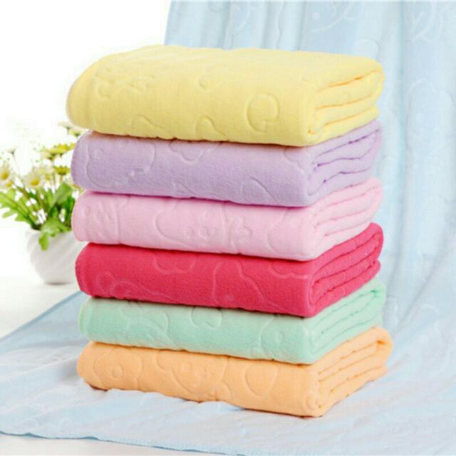 baby drying towel