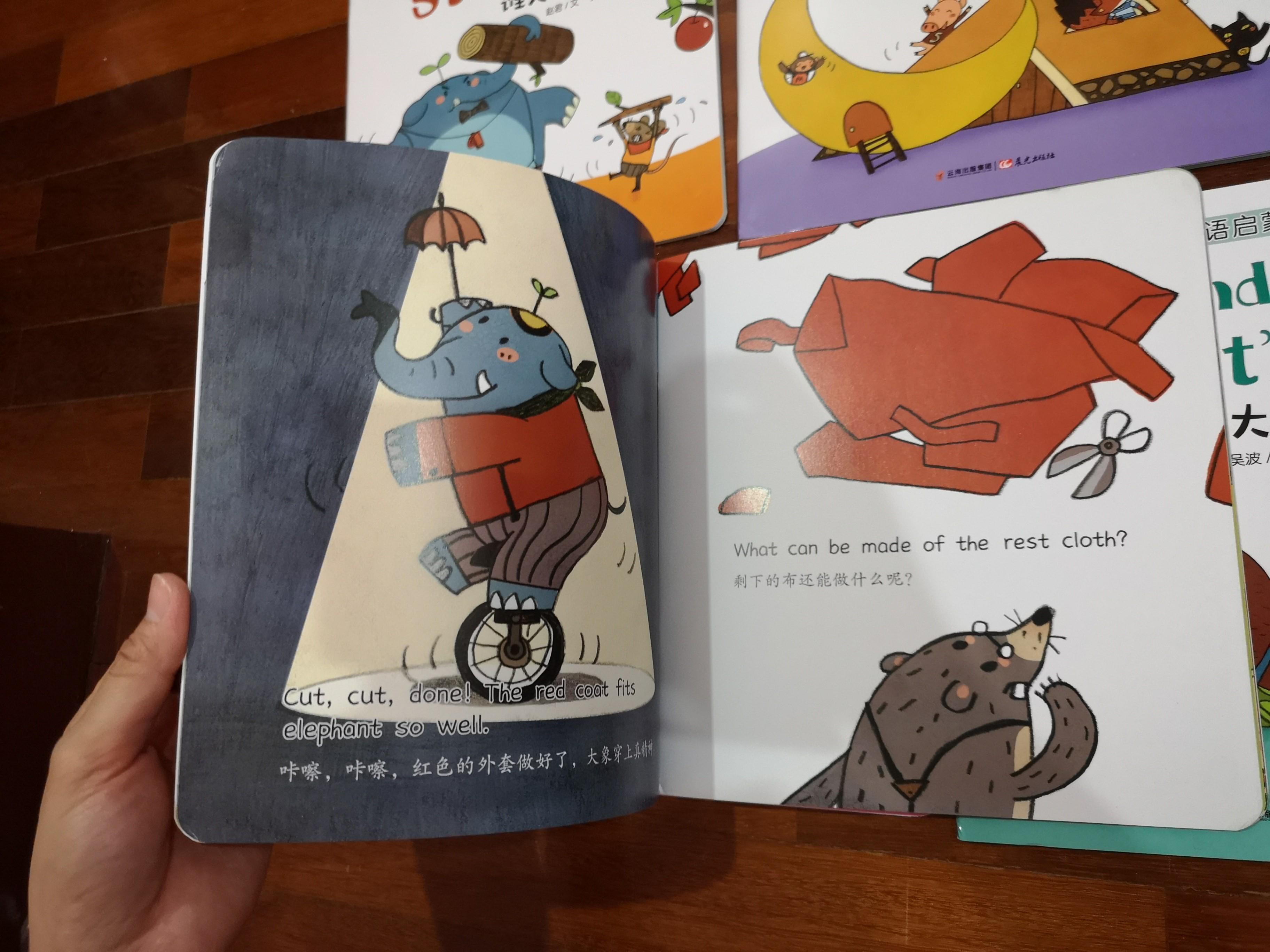 Bilingual Children's Learning Book set, Books &amp; Stationery, Children's ...