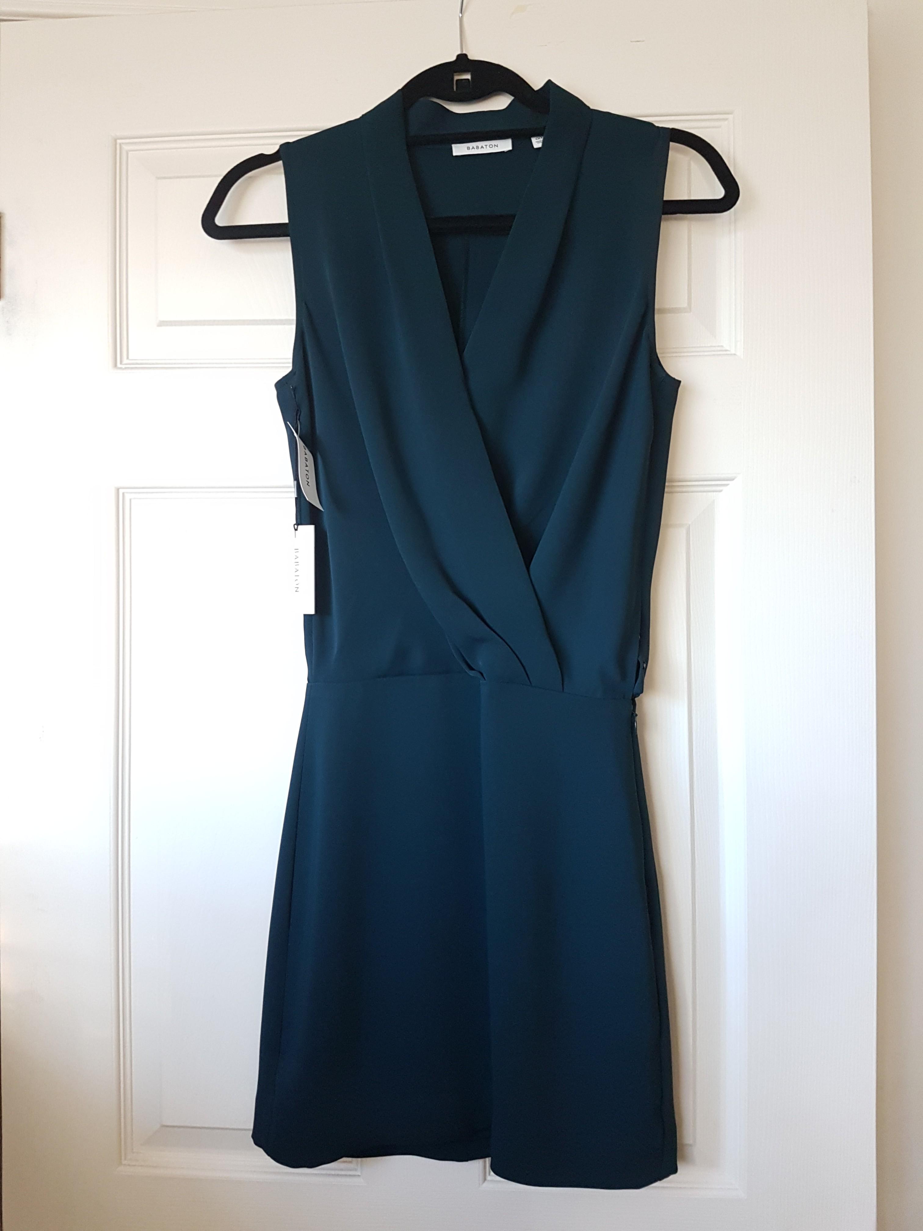 BNWT Aritzia Babaton Phoenix Dress in Everest size 00 Women s Fashion Clothes on Carousell