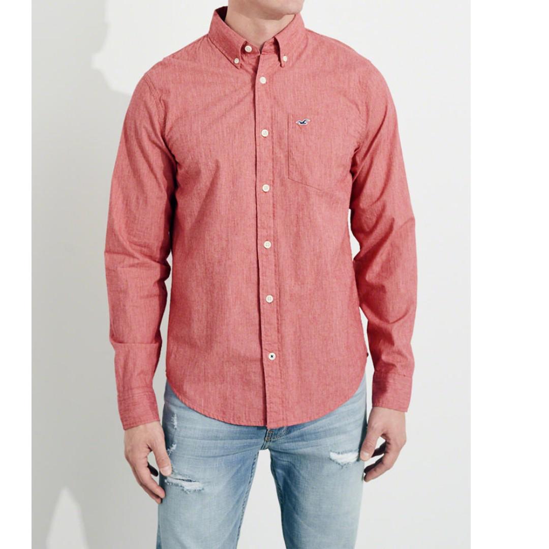 Hollister poplin shirt 2025